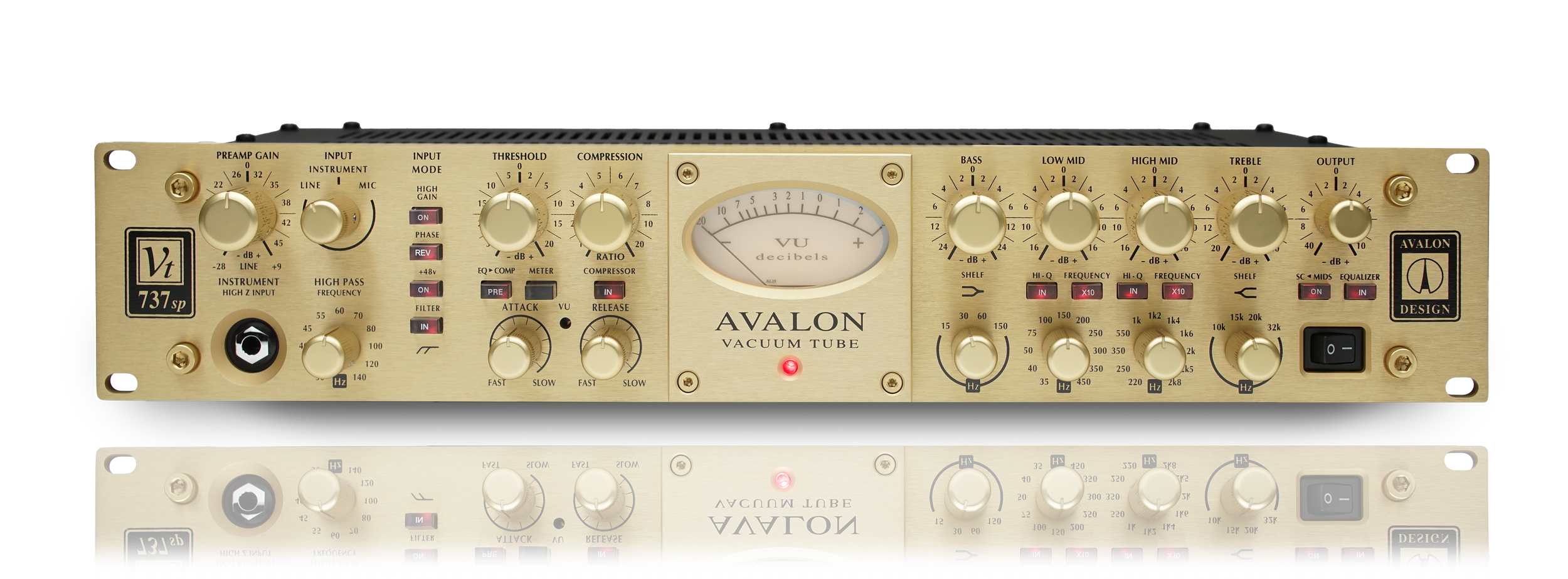 定価70万 AVALON DESIGN VT-737SP マイクプリアンプ Vt-737 sp — Avalon Design